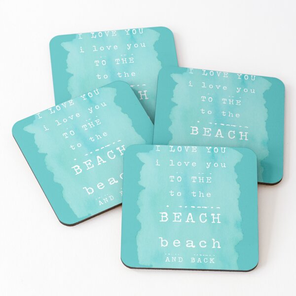 Item preview, I love you to the beach and back designed and sold by Corinne Alexa Jackson.