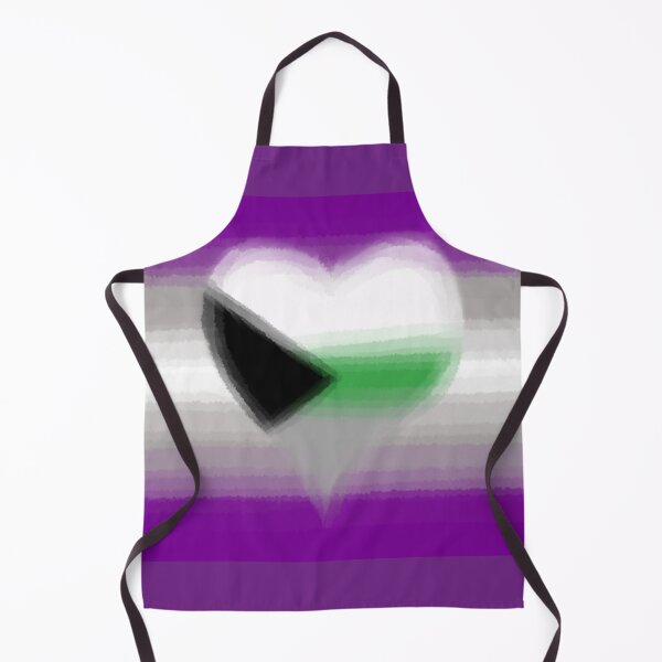 Aperçu de l'œuvre Watercolor Greysexual Demiromantic Pride Flag créée et vendue par Sum-Thangs.