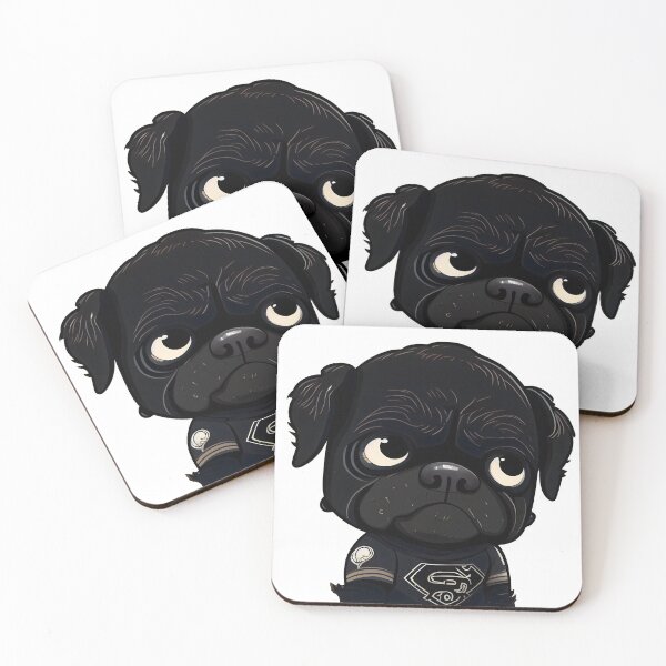 Item preview, French Bulldog (Pug) as football player nine designed and sold by MLArtifex.