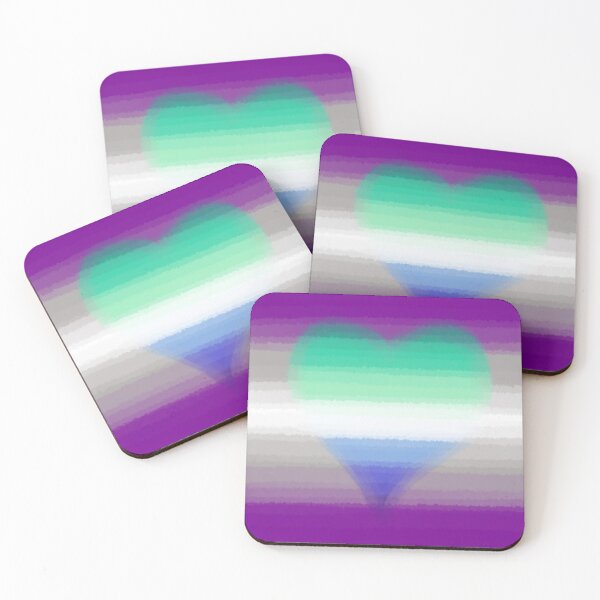 Item preview, Watercolor Greysexual Homoromantic Gay Male Pride Flag designed and sold by Sum-Thangs.
