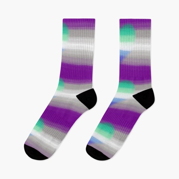 Item preview, Watercolor Greysexual Homoromantic Gay Male Pride Flag designed and sold by Sum-Thangs.