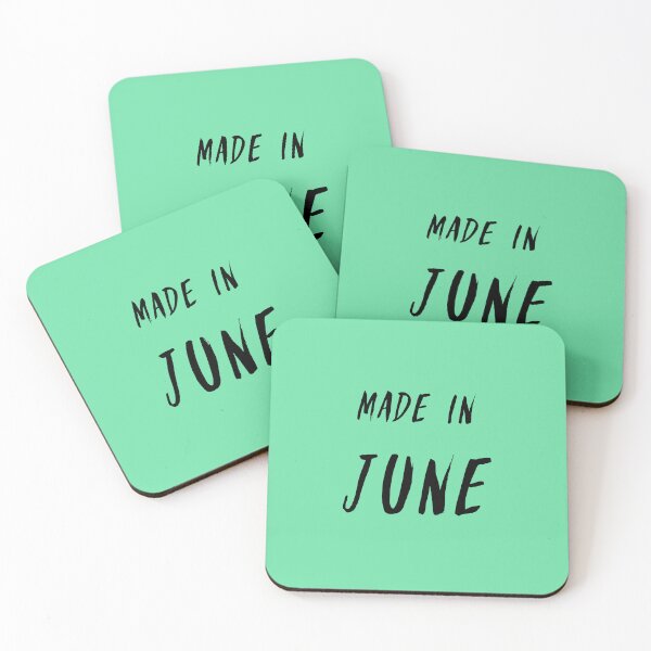 Item preview, Made in june simple text design designed and sold by Wolshebnaja.