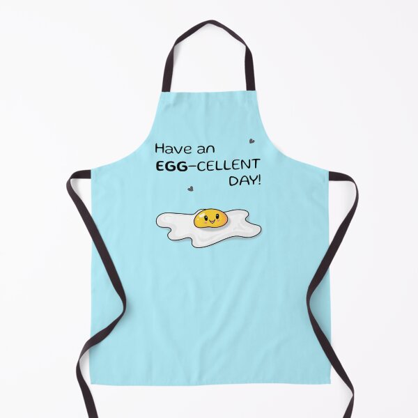 Item preview, Have an EGG-cellent day! funny pun kawaii egg designed and sold by HajnalkArt.