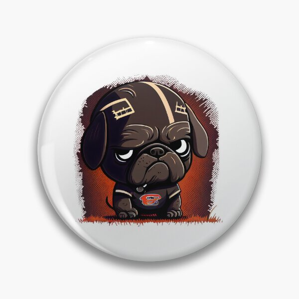 Item preview, French Bulldog (Pug) as football player ten designed and sold by MLArtifex.