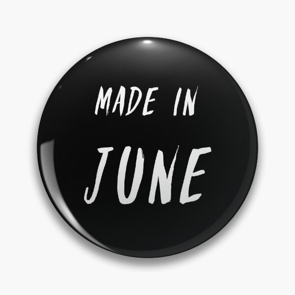 Item preview, Made in June simple text design designed and sold by Wolshebnaja.