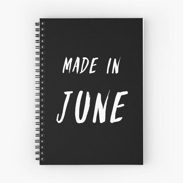 Item preview, Made in June simple text design designed and sold by Wolshebnaja.
