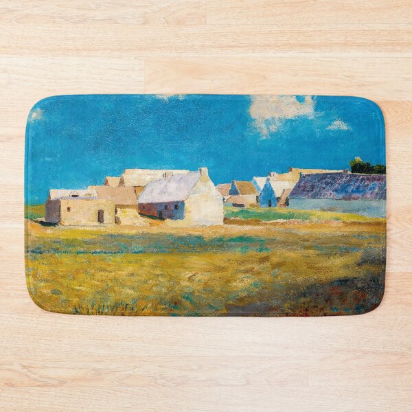 Item preview, Breton Village (1890) by Odilon Redon designed and sold by BossyCatHome.