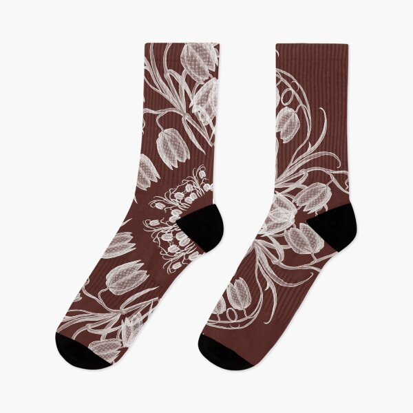 Item preview, Snake’s Head Fritillary Spring Flower - Bordeaux designed and sold by KateVanFloofno1.