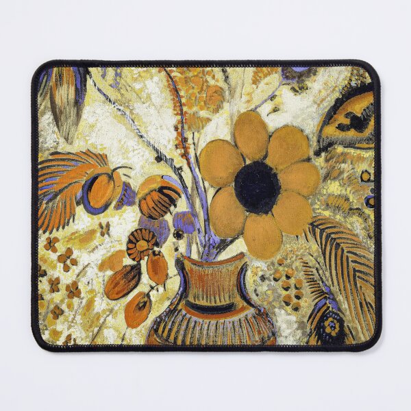 Item preview, Etruscan Vase with Flowers (1900—1910) by Odilon Redon designed and sold by BossyCatHome.