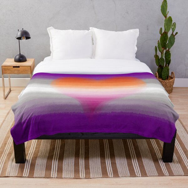 Aperçu de l'œuvre Watercolor Greysexual Homoromantic Lesbian Pride Flag créée et vendue par Sum-Thangs.