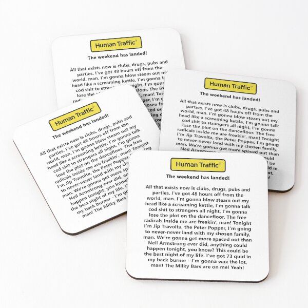 Item preview, Human Traffic - The Weekend Has Landed! designed and sold by mrmarkeden.