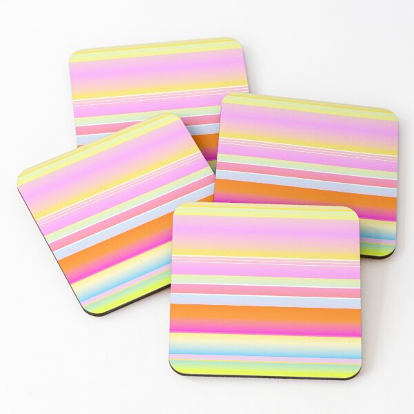 Item preview, Artsy creative june color combination |  Artistic june colors bold stripes designed and sold by lausn.