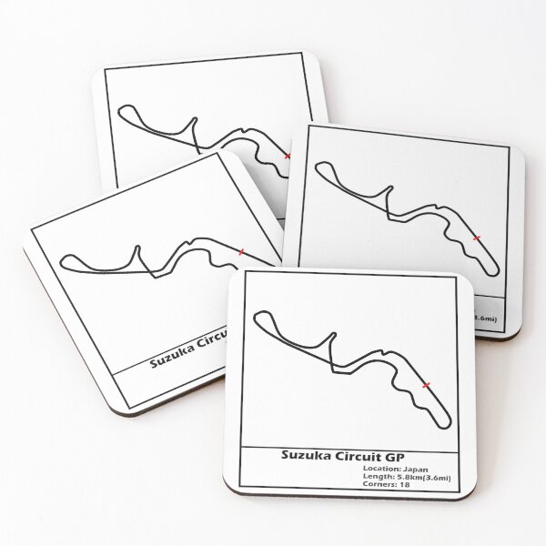 Item preview, Suzuka Circuit GP (Black) designed and sold by Flamurdesign.