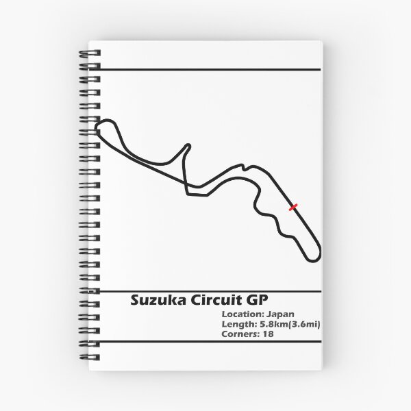 Artikelvorschau, Suzuka Circuit GP (Schwarz) entworfen und verkauft von Flamurdesign.