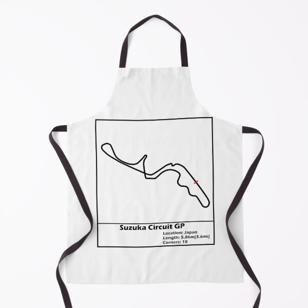 Item preview, Suzuka Circuit GP (Black) designed and sold by Flamurdesign.