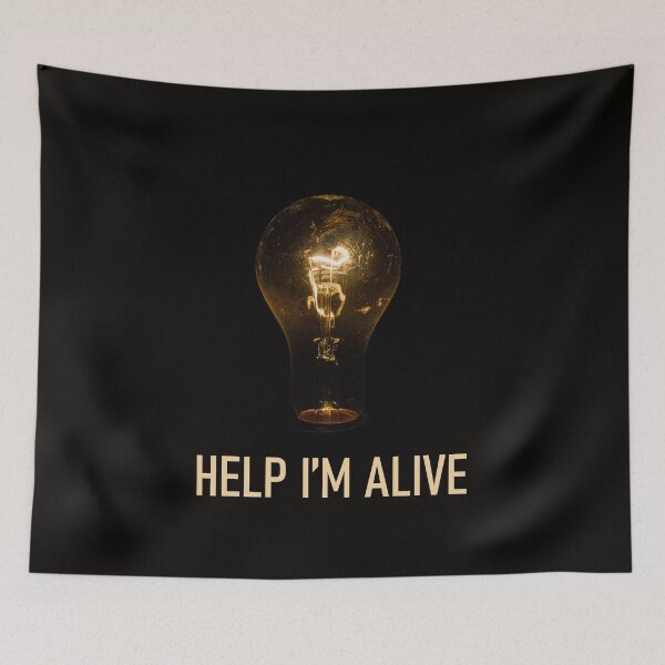 Item preview, HELP I'M ALIVE - METRIC designed and sold by Aesthetic Crew.