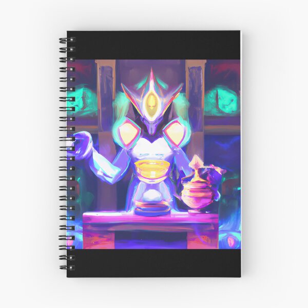 Item preview, Lamp Genie In Cyberpunk Universe designed and sold by KalipsoArt.