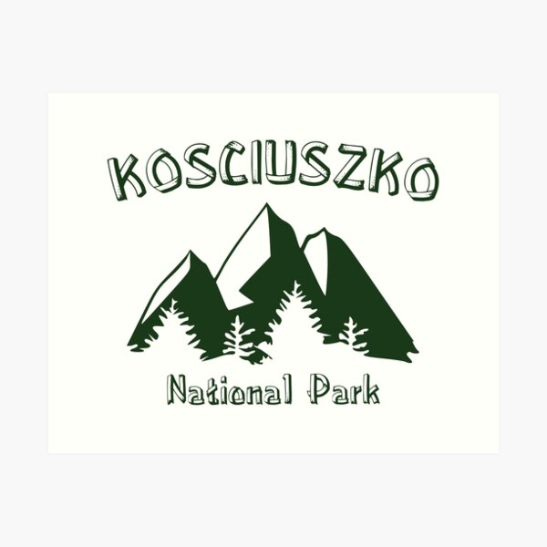 Item preview, Kosciuszko National Park designed and sold by Esskay Designs.