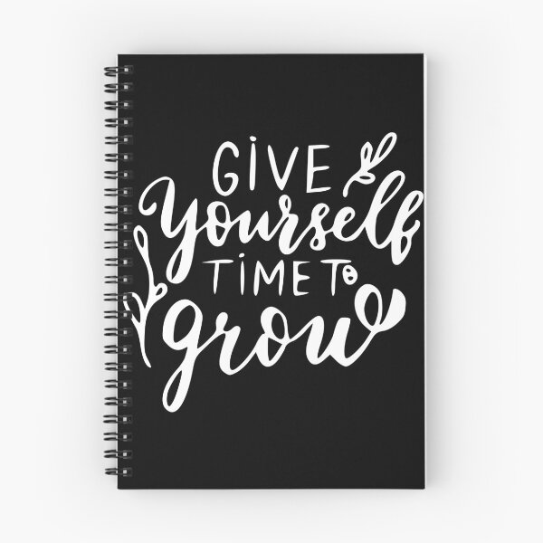 Item preview, Floral Give Yourself Time To Grow designed and sold by scribbles-23.