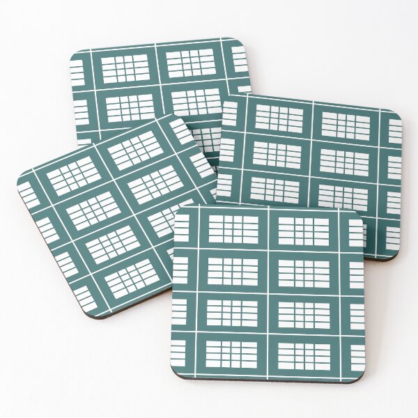 Item preview, Teal White Stripes Pattern designed and sold by Nisha Prabhu.