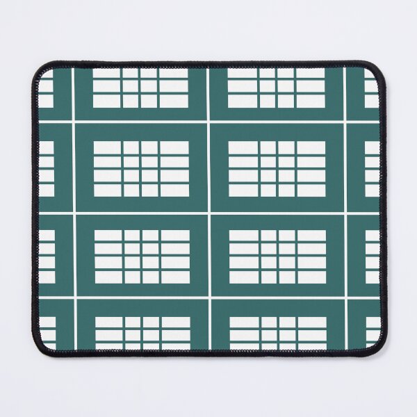 Item preview, Teal White Stripes Pattern designed and sold by Nisha Prabhu.