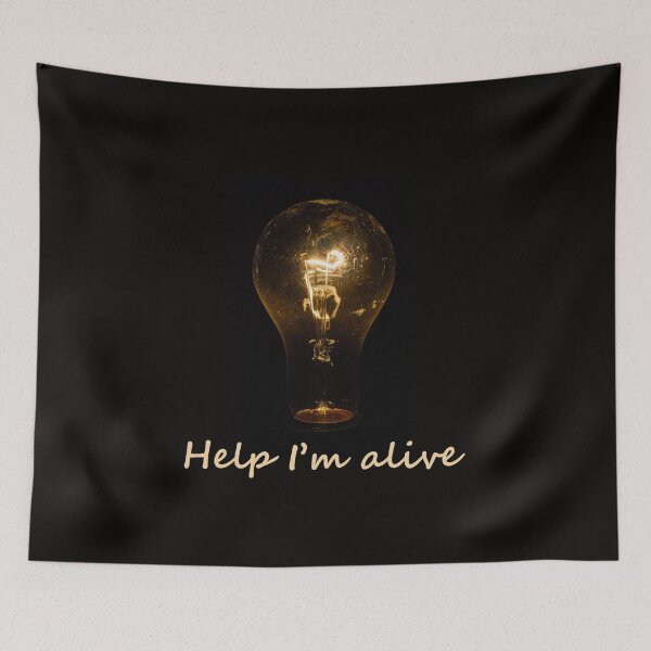 Item preview, HELP I'M ALIVE - METRIC designed and sold by Aesthetic Crew.