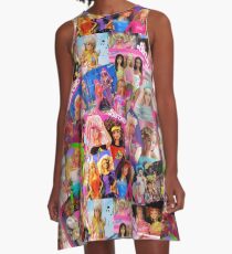 80's barbie A-Line Dress