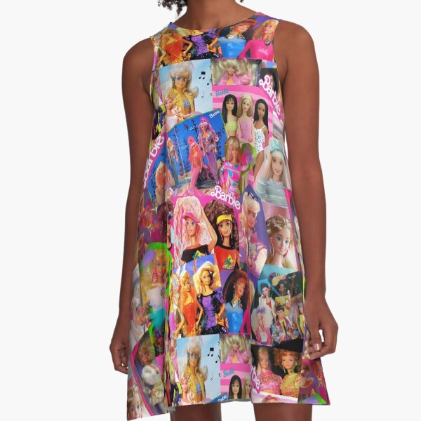 80's barbie A-Line Dress