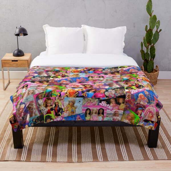 80's barbie Throw Blanket