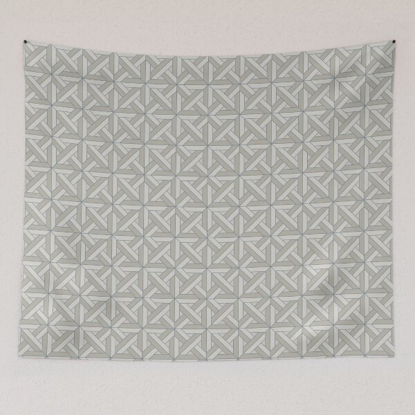 Item preview, Geometric Pattern: Castel: Bluestone designed and sold by Red Wolf.