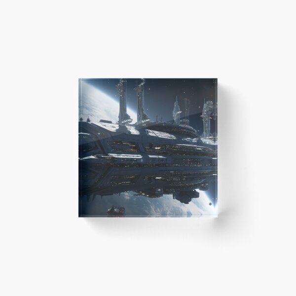 Item preview, Cosmic Armada: The Flagship designed and sold by PrintCove.