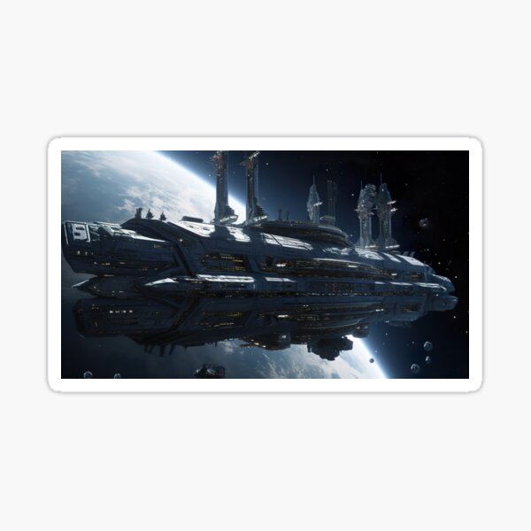 Item preview, Cosmic Armada: The Flagship designed and sold by PrintCove.