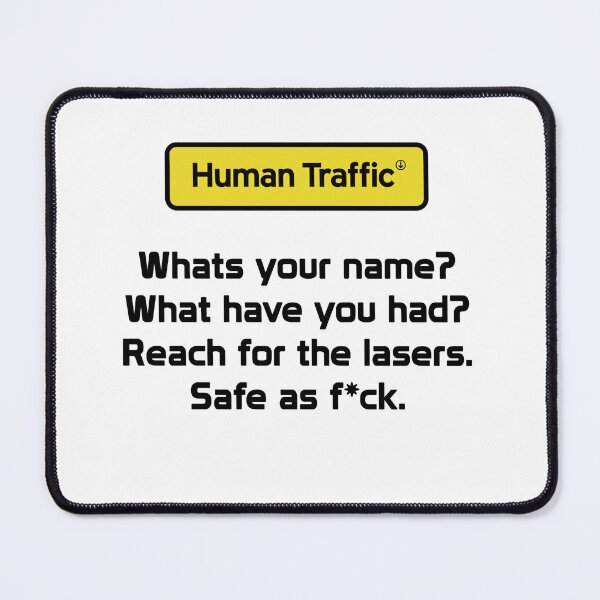 Item preview, Human Traffic - Reach for the lasers designed and sold by mrmarkeden.