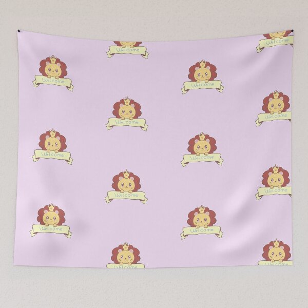 Item preview, Welcome Sweet Lion designed and sold by DollArtShop.