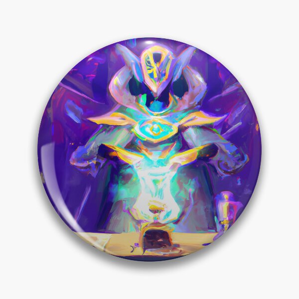Item preview, Lamp Genie In Cyberpunk Universe designed and sold by KalipsoArt.