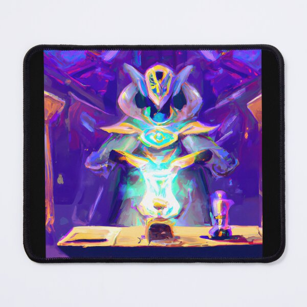 Item preview, Lamp Genie In Cyberpunk Universe designed and sold by KalipsoArt.