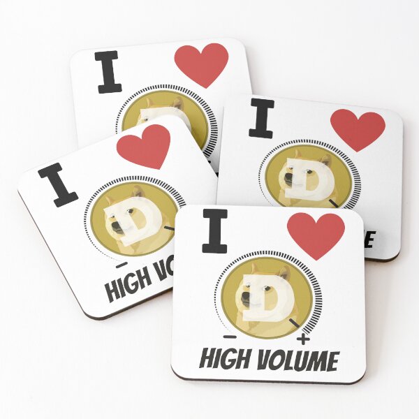 Item preview, Doge I Love High Volume designed and sold by Cryptotease.
