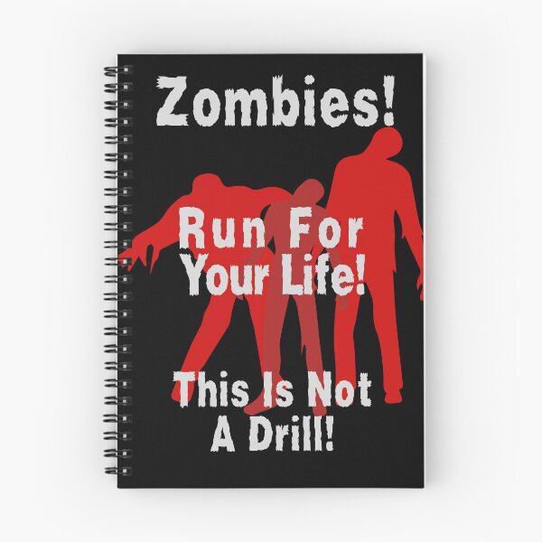 Item preview, Zombies! Run for your life! This is not a drill! designed and sold by TheVarc.