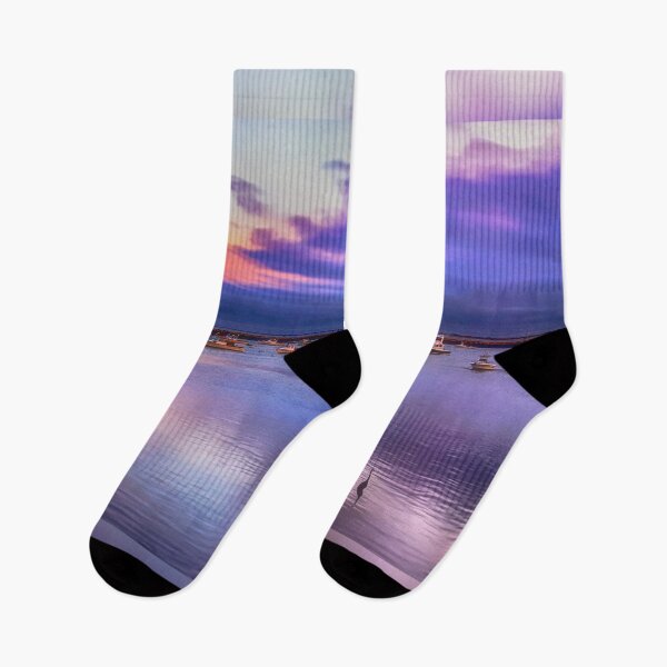 Item preview, Plymouth Harbor Sunset designed and sold by Kathy Weaver.
