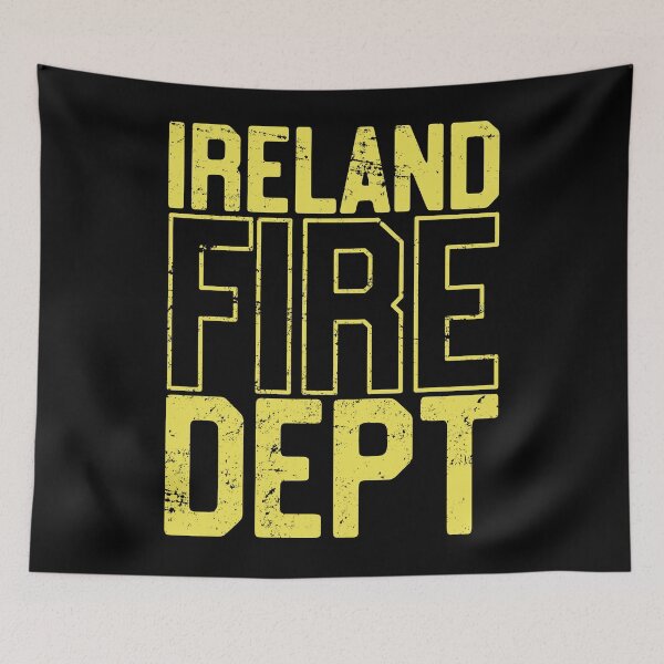 Item preview, Ireland Fire Dept Fireman Lucky St. Patrick's Day designed and sold by 14thFloor.