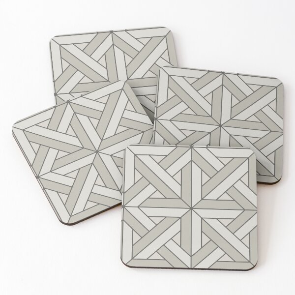 Item preview, Geometric Pattern: Castel: Slate designed and sold by Red Wolf.
