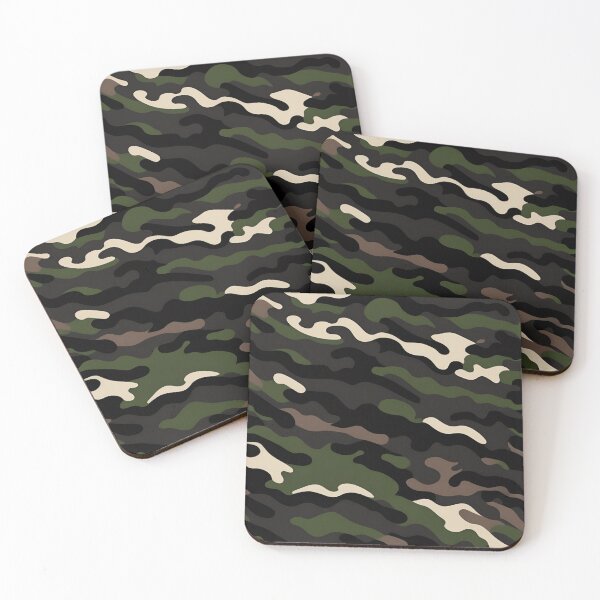 Item preview, Green brown camouflage pattern  designed and sold by Tshirtstory.