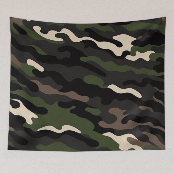 Item preview, Green brown camouflage pattern  designed and sold by Tshirtstory.