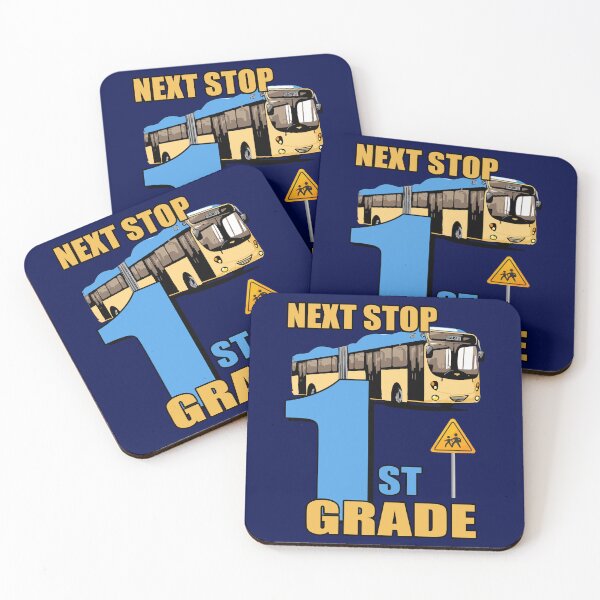Item preview, Back To School 1st Grade Boy Gifts Bus designed and sold by TM-Multidesign.