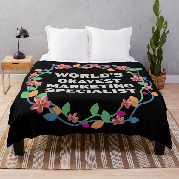 Item preview, Worlds okayest marketing specialist, funny marketing specialist job ,marketing specialist humor, marketing specialist joke,meme, designed and sold by SGS-.
