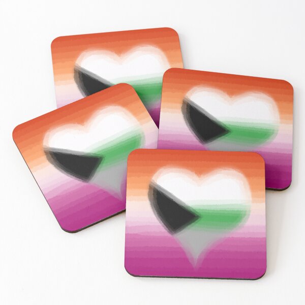 Item preview, Watercolor Lesbian Demiromantic Pride Flag designed and sold by Sum-Thangs.