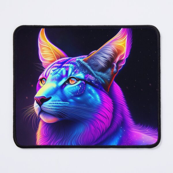 Item preview, cat therian, cyber tiger mythical tiger digital painting designed and sold by ramwebroom.