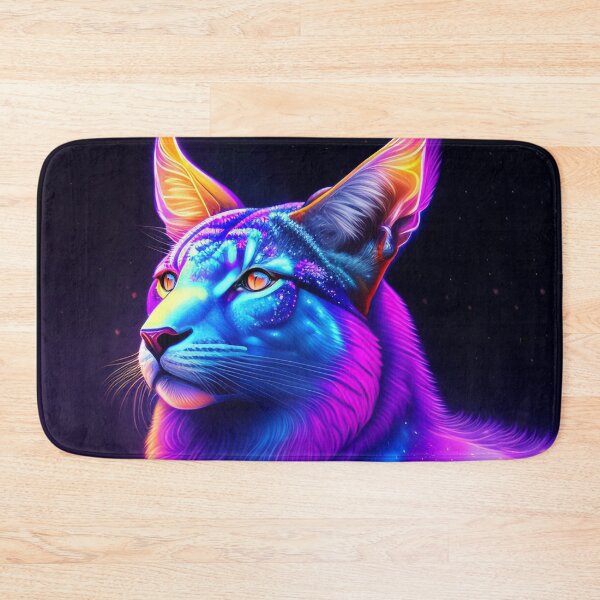 Item preview, cat therian, cyber tiger mythical tiger digital painting designed and sold by ramwebroom.
