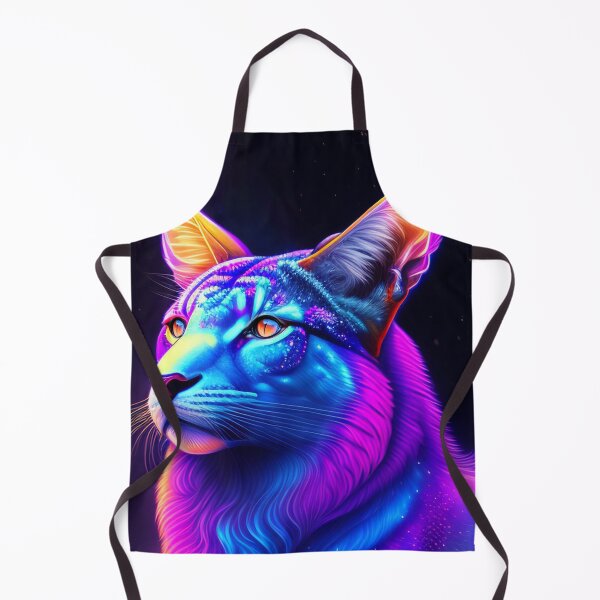 Item preview, cat therian, cyber tiger mythical tiger digital painting designed and sold by ramwebroom.