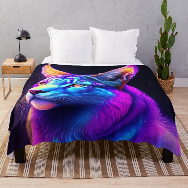Item preview, cat therian, cyber tiger mythical tiger digital painting designed and sold by ramwebroom.